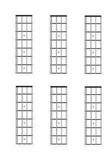 Bass Mandolin Fretboard Charts